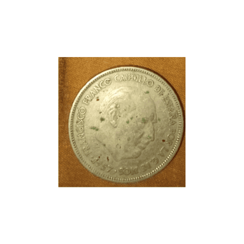 25 pesetas franco 1957